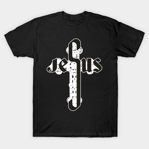 Jesus Cross T-Shirt by madeinchorley